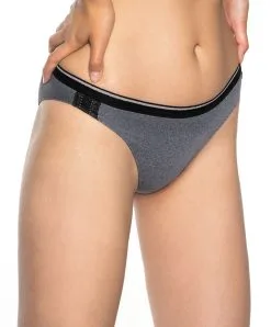 ANTIGEL DE LISE CHARMEL Slip Collection Coach Moi En Coloris "gris Sporty" De Chez Antigel Par Lise Charmel.