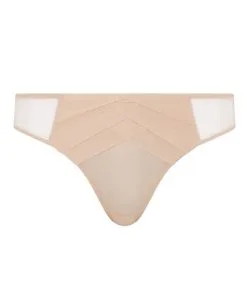 Slip Chantal Thomass De La Collection Encens'Moi Coloris Beige Doré. -SOUTIEN-GORGE Soldes Boutique Slip Chantal Thomass Encens moi beige dore chair T00430 01N 3