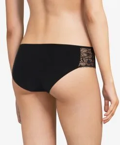 Slip évolutif Noir Collection Day To Night De Chez Chantelle.  -SOUTIEN-GORGE Soldes Boutique Slip Chantelle Day to Night noir C15F30 011 2