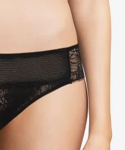 Slip évolutif Noir Collection Day To Night De Chez Chantelle.  -SOUTIEN-GORGE Soldes Boutique Slip Chantelle Day to Night noir C15F30 011 3