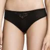 Slip Noir Chantelle Tiré De La Collection Quotdienne Instants.  -SOUTIEN-GORGE Soldes Boutique Slip Chantelle Instants noir C13A30 011 1