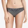 Slip Chantelle Lingerie De La Collection Every Curve Coloris Gris Ardoise.