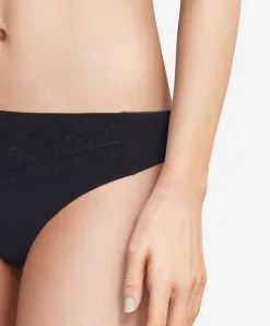 Slip Chantelle Lingerie De La Collection Every Curve Coloris Noir. -SOUTIEN-GORGE Soldes Boutique Slip Chantelle every curve noir C16B30 011 3