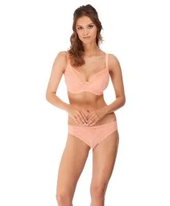 Slip Italien De La Collection Love Note De Chez Freya Lingerie. 8 Slip Italien De La Collection Love Note De Chez Freya Lingerie. -SOUTIEN-GORGE Soldes Boutique Slip Freya Love Note blossom rose poudre AA5215 BLM ensemble