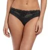 Slip Wacoal De La Collection Lace Perfection, Coloris Charcoal (=gris Anthracite). 