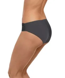 Slip Wacoal De La Collection Lace Perfection, Coloris Charcoal (=gris Anthracite).  -SOUTIEN-GORGE Soldes Boutique Slip Lace perfection Wacoal charcoal WE135005 CHL profil