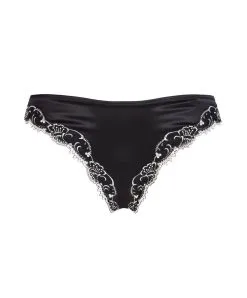 LISE CHARMEL Slip -SOUTIEN-GORGE Soldes Boutique Slip Lise Charmel Splendeur soie splendeur noir ACC0780 SN 3