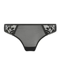 Simone Perele Slip Simone Pérèle De La Collection Lingerie Orphée.  -SOUTIEN-GORGE Soldes Boutique Slip Simone Perele oprhee noir 15S726 015 2