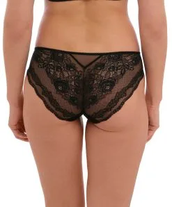 Slip Wacoal De La Collection Ravissant, Coloris Noir. -SOUTIEN-GORGE Soldes Boutique Slip Wacoal Ravissant noir noir WE600555 BLK 2