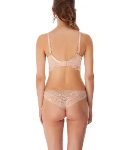 Culotte Brésilienne Collection Expression De Chez Freya Lingerie. -SOUTIEN-GORGE Soldes Boutique Slip bresilien Freya Expression natural beige chair AA5497 NAE ensemble dos 1