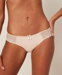 Simone Perele Slip En Coton 11 Simone Perele Slip En Coton -SOUTIEN-GORGE Soldes Boutique Slip coton Simone Perele Andora peau rosee chair 131725 739 100