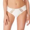 Slip Coton Collection De Lingerie Quotidienne Lisse Coloris Blanc Par Wacoal. 