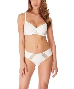 Slip Coton Collection De Lingerie Quotidienne Lisse Coloris Blanc Par Wacoal.  -SOUTIEN-GORGE Soldes Boutique Slip coton Wacoal Lisse white blanc WE145005 WHE 3