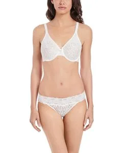 Slip Dentelle Forme Brésilienne Collection De Lingerie Permanente Wacoal Halo Lace, Coloris Ivoire. 8 Slip Dentelle Forme Brésilienne Collection De Lingerie Permanente Wacoal Halo Lace, Coloris Ivoire. -SOUTIEN-GORGE Soldes Boutique Slip dentelle Wacoal Halo Lace ivoire ivory IVY WA878205 IVY 3