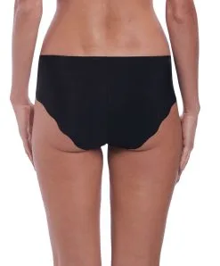 Slip Dos Opaque Collection Anoushka De Chez Fantasie Lingerie. -SOUTIEN-GORGE Soldes Boutique Slip dos opaque Fantasie Anoushka noir FL3215 BLK dos