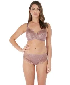 Slip Dos Opaque Collection Envisage De Chez Fantasie Par La Maison De Lingerie Wacoal. -SOUTIEN-GORGE Soldes Boutique Slip dos opaque Fantasie Envisage taupe FL6915 TAE 101