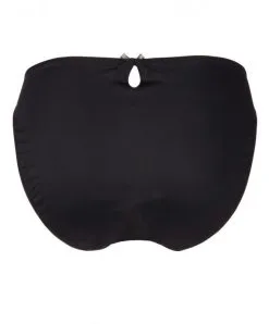 Eprise De Lise Charmel Slip Grande Taille Par Éprise De Lise Charmel Collection Acanthe Guipure Coloris Arty Noir.  -SOUTIEN-GORGE Soldes Boutique Slip dos opaque acanthe guipure Eprise de Lise Charmel arty noir BCG0207 AN packshot dos