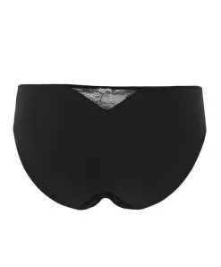Slip En Dentelle Grande Taille Collection Emotion Dentelle De La Marque De Bonnets Profonds Eprise De Lise Charmel. -SOUTIEN-GORGE Soldes Boutique Slip dos opaque emotion dentelle Eprise de Lise Charmel noir BCG0270 NO 2