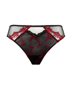 Slip "fantaisie" Noir Et Rouge Collection Invitation Sexy De Chez Lise Charmel. -SOUTIEN-GORGE Soldes Boutique Slip fantaisie Lise Charmel Invitation Sexy noir et rouge sexy flash ACG0290 SF 101