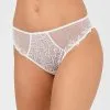 Slip "Fantaisie" De La Collection De Lingerie Blanche Crystal Poésie Par Lise Charmel. -SOUTIEN-GORGE Soldes Boutique Slip fantaisie Lise Charmel crystal poesie blanc ACH0234 BL 1