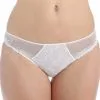 Slip Grande Taille "Fantaisie" Collection De Lingerie Permanente Dressing Floral De Chez Lise Charmel, Coloris Blanc.  -SOUTIEN-GORGE Soldes Boutique Slip grande taille Fantaisie Eprise de Lise Charmel Dressing Floral blanc blanc BCC0288 BL 503