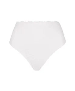 ANTIGEL DE LISE CHARMEL Slip Taille Haute De La Ligne Lingerie Blanche Destination Futur De Chez Antigel Par Lise Charmel.