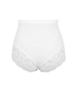 ANTIGEL DE LISE CHARMEL Culotte Gainante Taille Haute Collection Stricto Sensuelle De Chez Antigel Par Lise Charmel Coloris Blanc. -SOUTIEN-GORGE Soldes Boutique Slip haut Antigel de Lise Charmel Stricto Sensuelle blanc ECH0617 BL ps 11