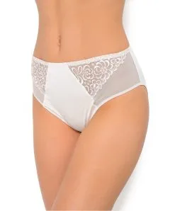 ANTINÉA DE LISE CHARMEL Slip Haut Collection Fashion Guipure De La Marque De Lingerie Antinéa Par Lise Charmel, Coloris Blanc.