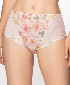 Slip Haut De La Collection Désir En Fleur / Folies De Fleurs Présentée Par Eprise De Lise Charmel.