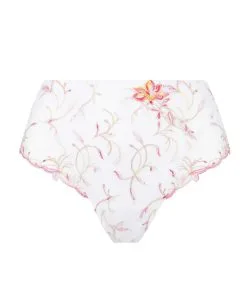 Slip Haut Dos Opaque à Fleurs De La Collection Été Frivole Coloris Blanc Fleuri De Chez Lise Charmel. 12 Slip Haut Dos Opaque à Fleurs De La Collection Été Frivole Coloris Blanc Fleuri De Chez Lise Charmel. -SOUTIEN-GORGE Soldes Boutique Slip haut dos opaque a fleurs Lise Charmel Ete Frivole blanc ACH0363 BF ps11