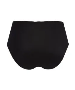 Slip Haut Grande Taille De La Collection Lingerie De Luxe Les Nuits Chics Par Lise Charmel.  -SOUTIEN-GORGE Soldes Boutique Slip haut grande taille Lise Charmel Les Nuits Chics noir argent BCH0335 NA packshot 11