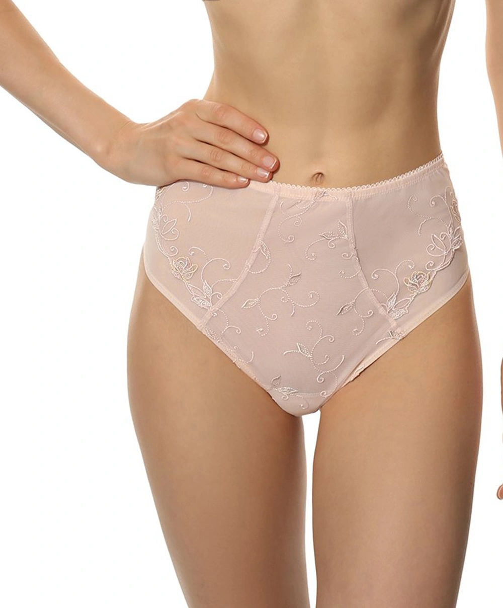 Slip Haut Grande Taille De La Nouvelle Ligne De Lingerie Sexy Rose De Venise Par Lise Charmel. 5 Slip Haut Grande Taille De La Nouvelle Ligne De Lingerie Sexy Rose De Venise Par Lise Charmel. – Image 3