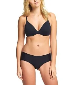 Slip Invisible De La Collection De Lingerie Essentielle Intuition Par Wacoal Lingerie, Coloris Toasted Beige (=peau). -SOUTIEN-GORGE Soldes Boutique Slip invisible Wacoal Intuition toasted black noir WE108025 BLK 3