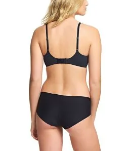 Slip Invisible De La Collection De Lingerie Essentielle Intuition Par Wacoal Lingerie, Coloris Toasted Beige (=peau). -SOUTIEN-GORGE Soldes Boutique Slip invisible Wacoal Intuition toasted black noir WE108025 BLK 4