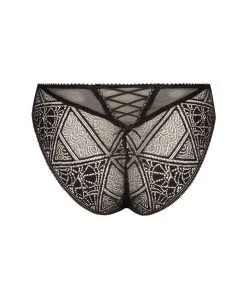 ANTIGEL DE LISE CHARMEL Slip Séduction Collection Deco Folies De La Marque De Lingerie Antigel Par Lise Charmel, Coloris Noir. -SOUTIEN-GORGE Soldes Boutique Slip seduction Antigel de Lise Charmel Deco Folies noir ECH0747 NO packshot 2