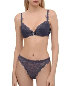 Slip "Séduction" Lise Charmel Collection Soir De Venise Coloris Gris Venise GV (8148).  -SOUTIEN-GORGE Soldes Boutique Slip seduction Lise Charmel Soir de Venise Gris venise ACA0703 GV 1001