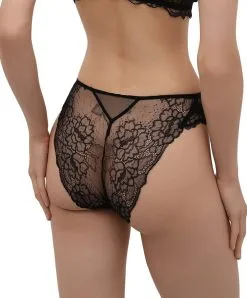 Slip Séduction Ligne Sublime En Dentelle De La Marque De Lingerie Française Lise Charmel. -SOUTIEN-GORGE Soldes Boutique Slip seduction Lise Charmel Sublime en dentelle noir ACH0713 NO 502