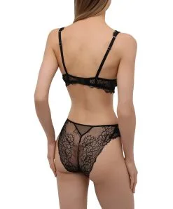 Slip Séduction Ligne Sublime En Dentelle De La Marque De Lingerie Française Lise Charmel. -SOUTIEN-GORGE Soldes Boutique Slip seduction Lise Charmel Sublime en dentelle noir ACH0713 NO 504