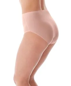 Slip Haut Invisible Stretch Collection Smoothease De Chez Fantasie Lingerie. -SOUTIEN-GORGE Soldes Boutique Slip stretch invisible taille haute Fantasie Smoothease Rose poudre FL2328 BLH 104
