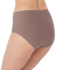 Slip Haut Invisible Stretch Collection Smoothease De Chez Fantasie Lingerie. -SOUTIEN-GORGE Soldes Boutique Slip stretch invisible taille haute Fantasie Smoothease Taupe FL2328 TAE 102