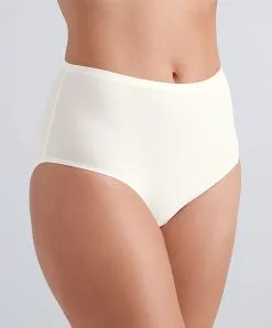 Slip Haut Invisible Stretch Collection Smoothease De Chez Fantasie Lingerie. -SOUTIEN-GORGE Soldes Boutique Slip stretch invisible taille haute Fantasie Smoothease ivory nacre FL2328 IVY fashion