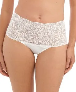 Slip Haut Invisible Stretch En Dentelle Collection Lace Ease De Chez Fantasie Lingerie.