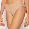 Slip Taille Haute "French Cut" Chair Invisible Collection Essentielle Soft Stretch De Chez Chantelle.  -SOUTIEN-GORGE Soldes Boutique Slip taille haute Chantelle soft stretch nude chair C10670 0WU 10