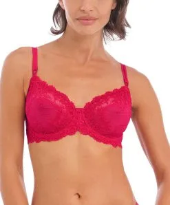 Wacoal Soutien-gorge à Armatures "classique" Collection Embrace Lace Coloris Persian Red.