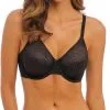 Soutien-gorge à Armatures Lissant Collection De Lingerie Permanente Back Appeal Coloris Noir De Chez Wacoal. 