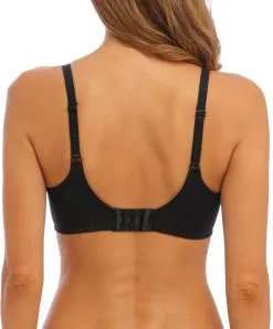 Soutien-gorge à Armatures Lissant Collection De Lingerie Permanente Back Appeal Coloris Noir De Chez Wacoal.  -SOUTIEN-GORGE Soldes Boutique Soutien gorge a armatures lissant Wacoal back appeal noir WA855303 BLK 2