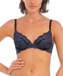 Soutien-gorge Plongeant à Armatures De La Nouvelle Collection Lingerie Permanente Instant Icon, Coloris Black Eclipse, Par La Maison Wacoal.