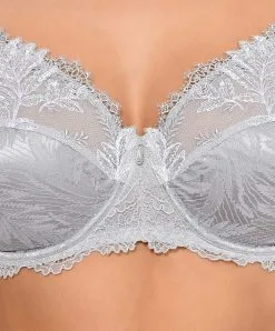 Soutien-gorge Armatures De La Collection Douceur Fougère Par Lise Charmel. 11 Soutien-gorge Armatures De La Collection Douceur Fougère Par Lise Charmel. -SOUTIEN-GORGE Soldes Boutique Soutien gorge armature Lise Charmel Douceur fougere Fougere perle gris ACC6041 FP details