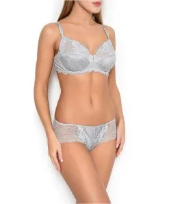Soutien-gorge Armatures De La Collection Douceur Fougère Par Lise Charmel. 10 Soutien-gorge Armatures De La Collection Douceur Fougère Par Lise Charmel. -SOUTIEN-GORGE Soldes Boutique Soutien gorge armature Lise Charmel Douceur fougere Fougere perle gris ACC6041 FP ensemble