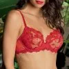 Soutien-gorge Armatures Collection De Lingerie Permanente Dressing Floral De Chez Lise Charmel, Coloris Dressing Solaire (=rouge). 